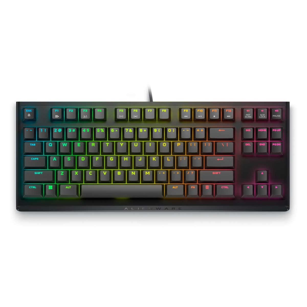 Alienware Tenkeyless Gaming Keyboard - AW420K (Dark) US Int. (QWERTY)