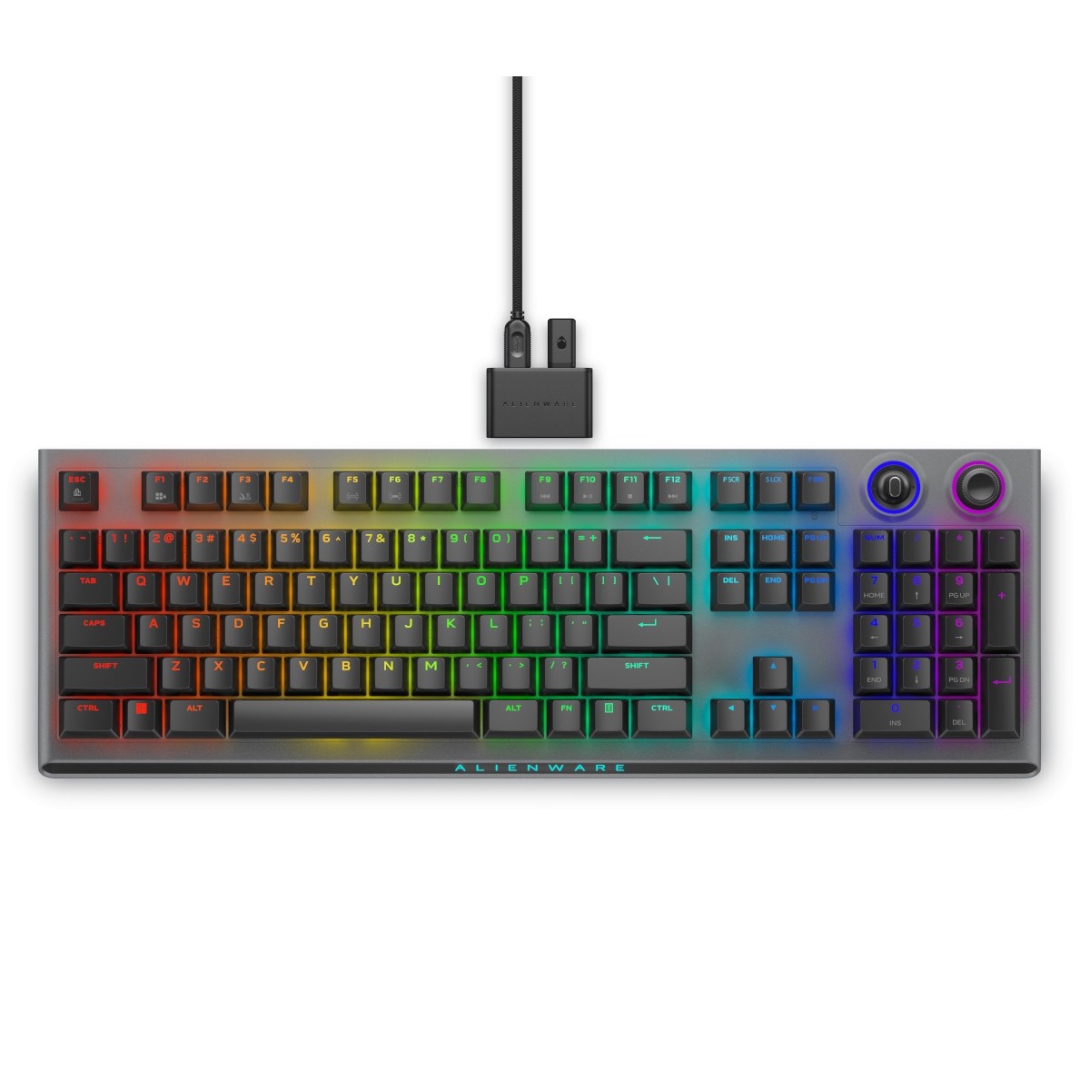 Alienware Tri-Mode Wireless Gaming Keyboard - AW920K (QWERTY) (Dark Side of the Moon)