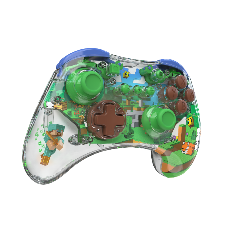 PDP REALMz Minecraft Forest Biome kabelloser Controller für die Nintendo Switch