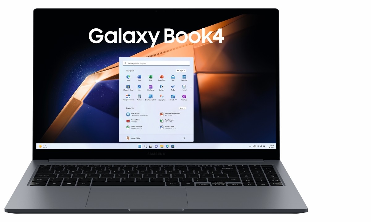 SAMSUNG Galaxy Book4 - 15,6 Zoll Intel Core 7-150U 16 GB 512 GB W11H Grau