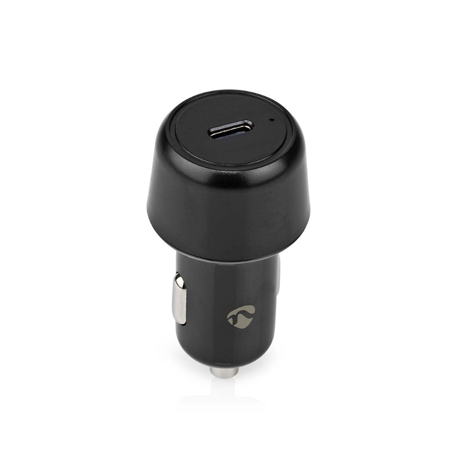 Nedis Auto-Ladegerät 45 W 3.0 A - Anzahl der Ausgänge: 1, Port Type: USB-C™, Automatische Spannungswahl