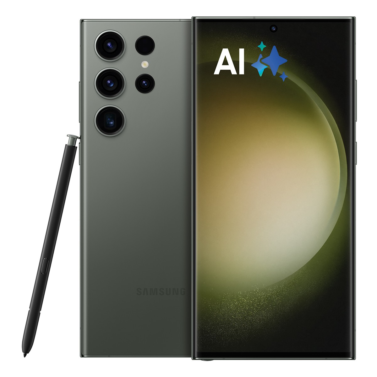 Samsung Galaxy S23 Ultra 5G 8GB+256GB Green EU 17,31cm (6,8") OLED Display, Android 13, 200MP Quad-Kamera
