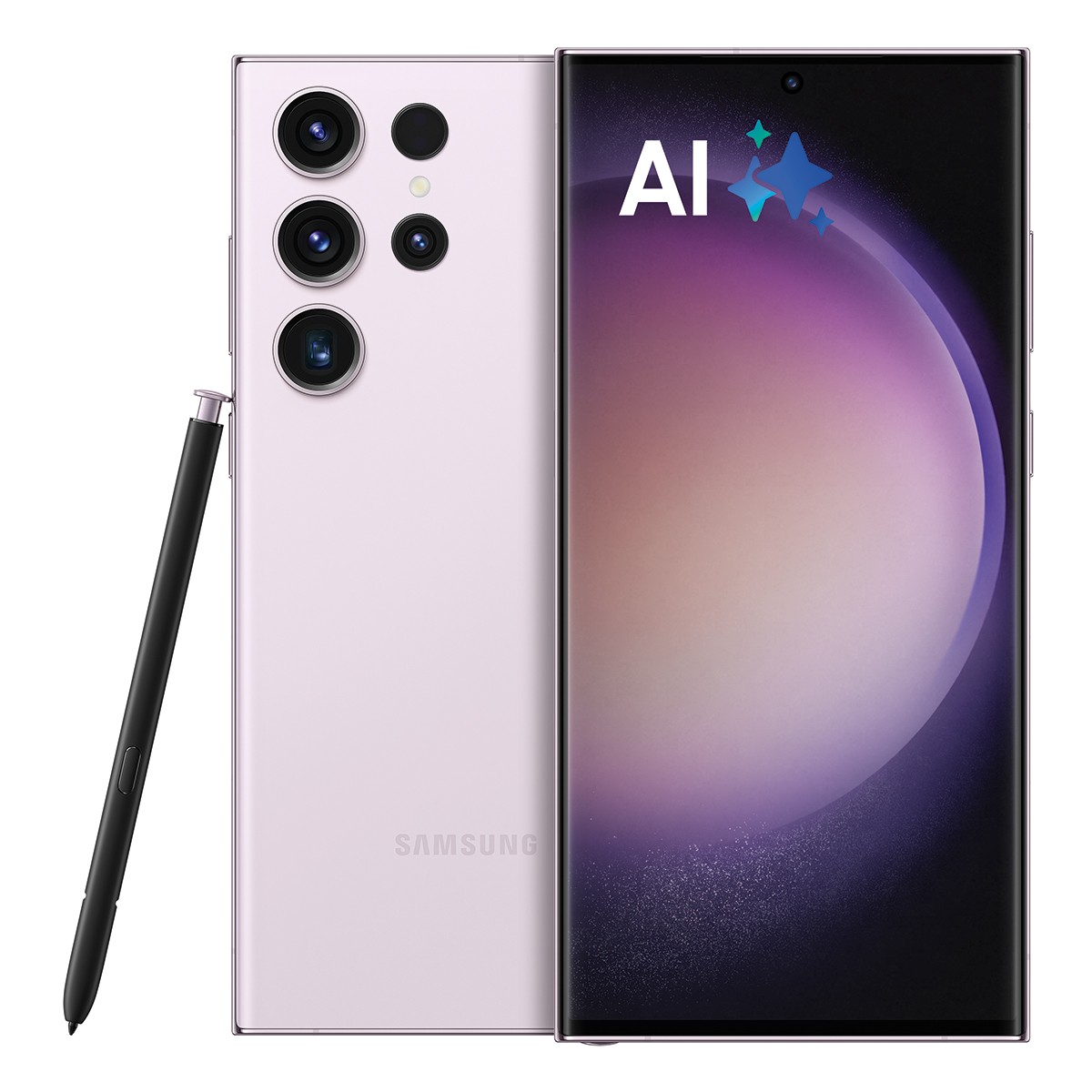 Samsung Galaxy S23 Ultra 5G 8GB+256GB Lavender EU 17,31cm (6,8") OLED Display, Android 13, 200MP Quad-Kamera