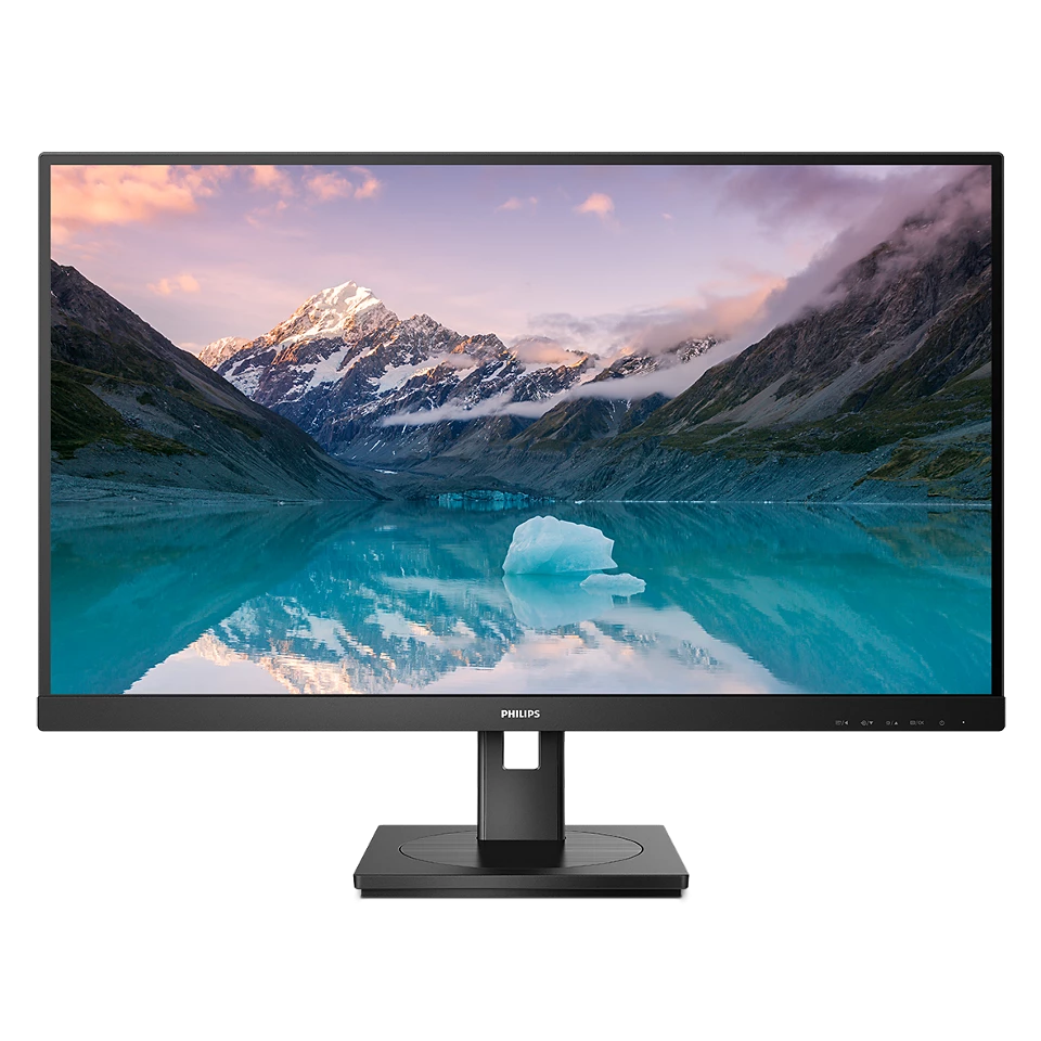 Philips 275S9JML 27 Zoll Quad HD Monitor, Lautsprecher, höhenverstellbar (2560x1440, 75 Hz, 4 ms GtG, HDMI, DisplayPort, USB Hub