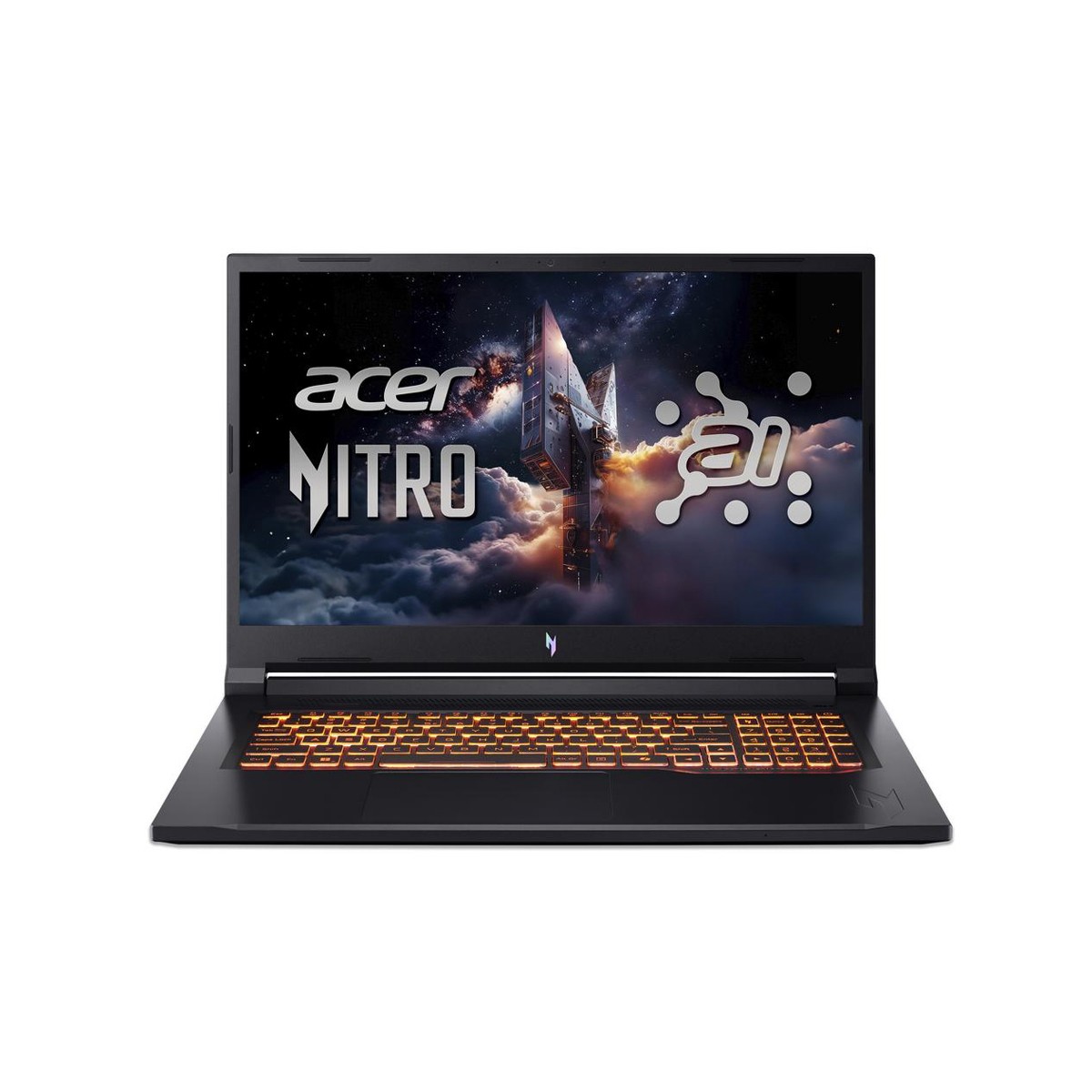 Acer Nitro V17 (ANV17-41-R0D6) Gaming 17,3" Full-HD, 144Hz, Ryzen R5-240 (16 TOPS), 16GB RAM, 512GB SSD, GeForce RTX5050, Window
