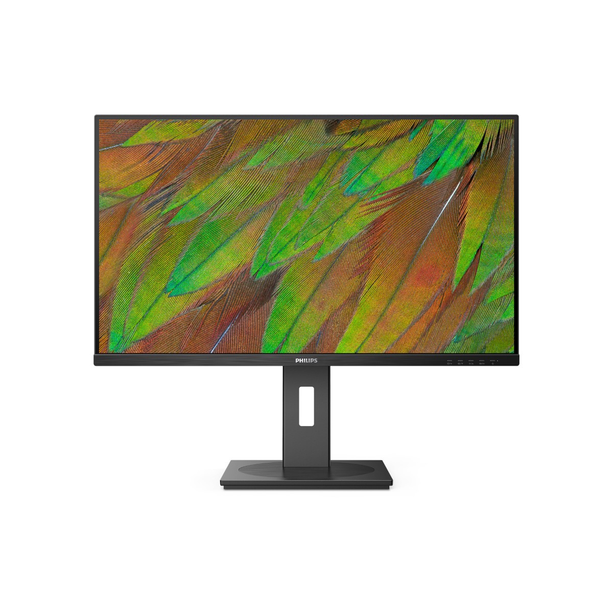 Philips 32B1N3800/00 - 32 Zoll 4K-UHD Monitor,höhenverstellbar, Lautsprecher (3840x2160, 60 Hz, HDMI, DisplayPort, USB Hub) schw