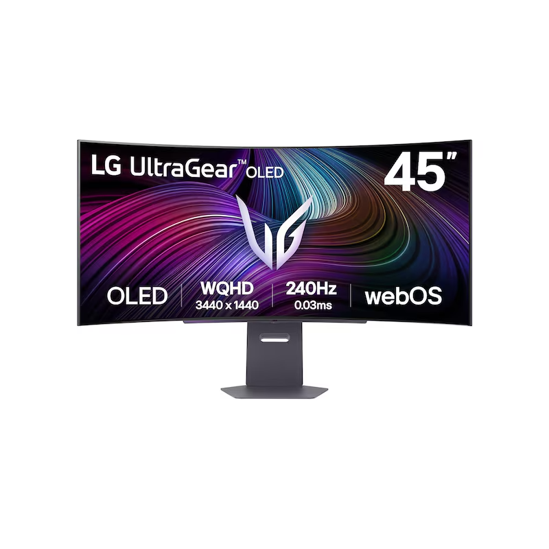 LG 45GX90SA-B.AEU OLED Gaming Monitor - 240Hz, 0,03ms GtG NVIDIA® G-SYNC® Compatible/AMD FreeSync™ Premium/VESA Certified Adapti