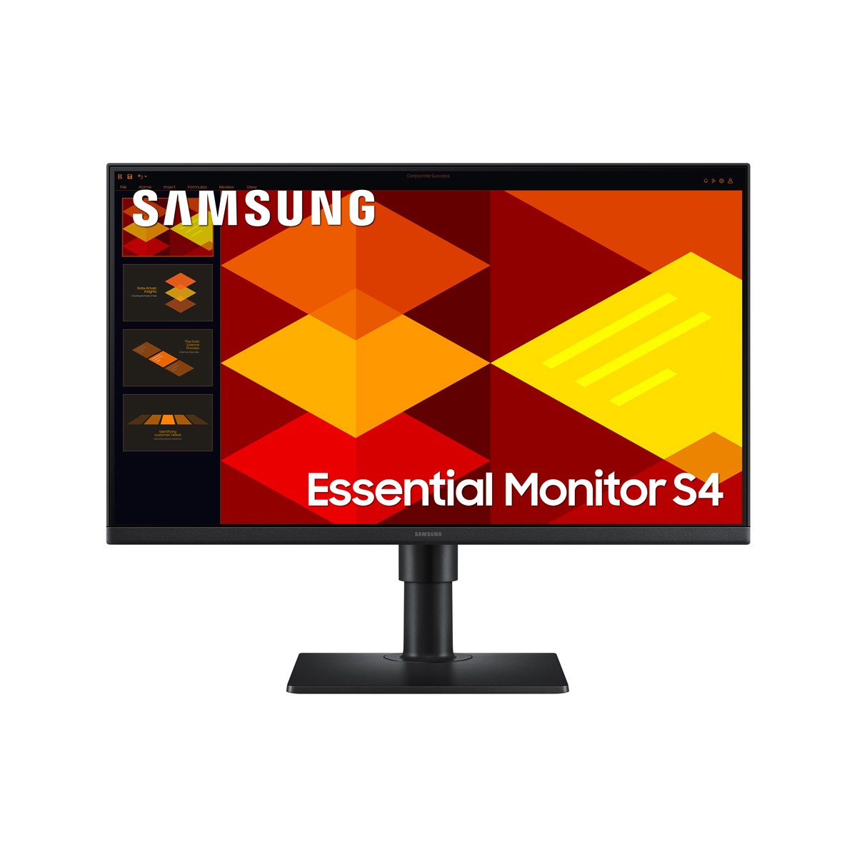 Samsung S24D604UAU 24" Office Monitor - IPS, QHD, 100Hz, Pivot