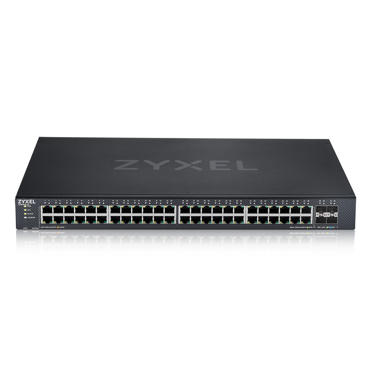 Zyxel XGS1935-52 Smart Managed Switch 48x Gigabit Ethernet, 4x 10 Gigabit SFP+