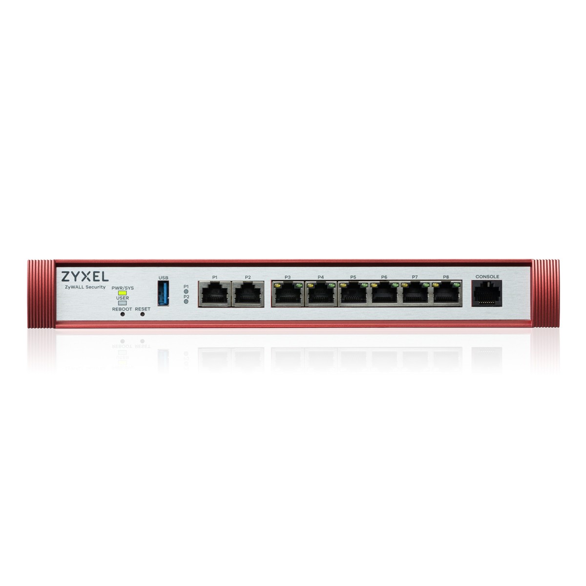 Zyxel USG FLEX 200H Firewall Entry Bundle 6x Gigabit Ethernet, 2x 2.5 Gigabit Ethernet, 1x USB Typ-A 3.0