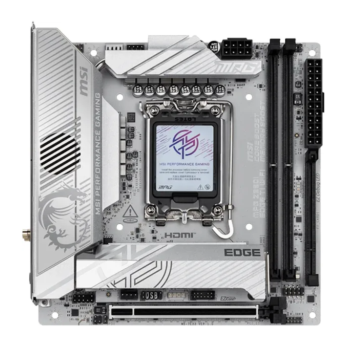 MSI MPG Z890I Edge TI WIFI Mainboard