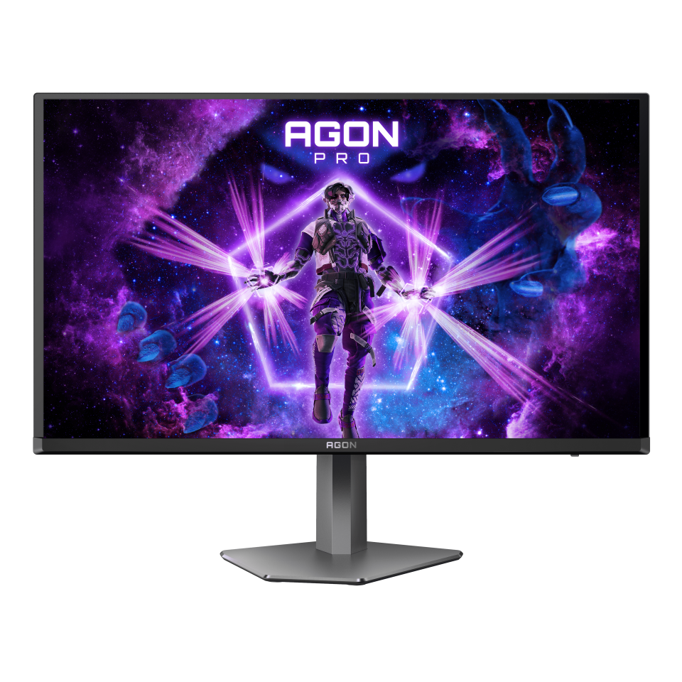 AOC Agon PRO AG276QZD2 27 Zoll QHD OLED Monitor, 240 Hz, 0,03 ms GtG, FreeSync Premium Pro, G-Sync comp., HDR400 (2560x1440, 2x 