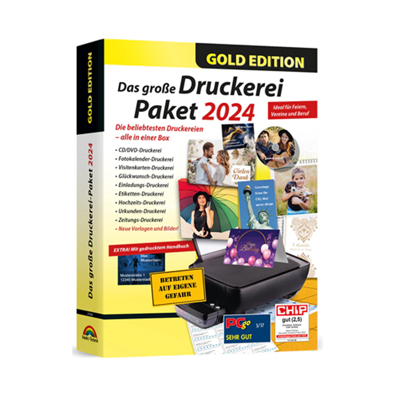 Markt+Technik Das grosse Druckerei Paket Gold Edition