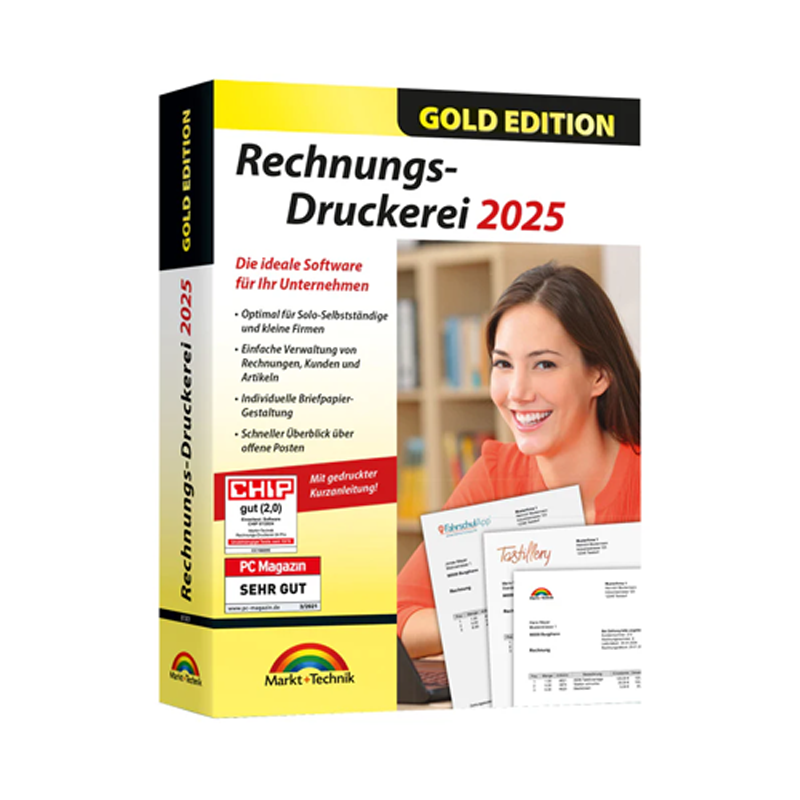 Markt+Technik Rechnungsdruckerei Gold Edition
