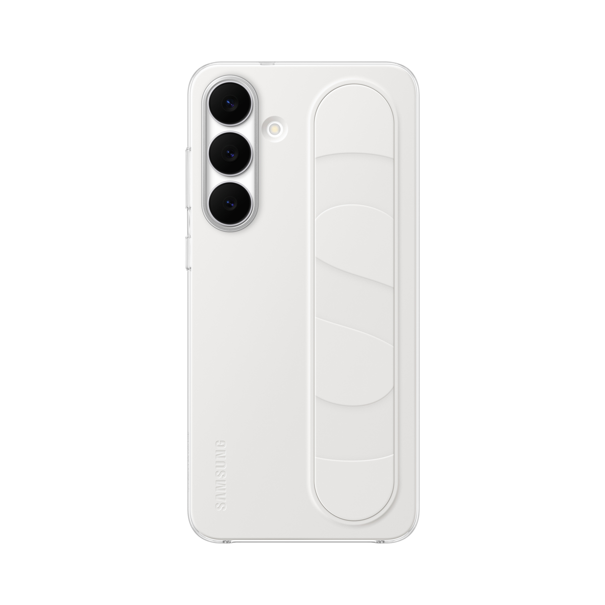 Samsung Standing Grip Cover für Galaxy S25 FE, White