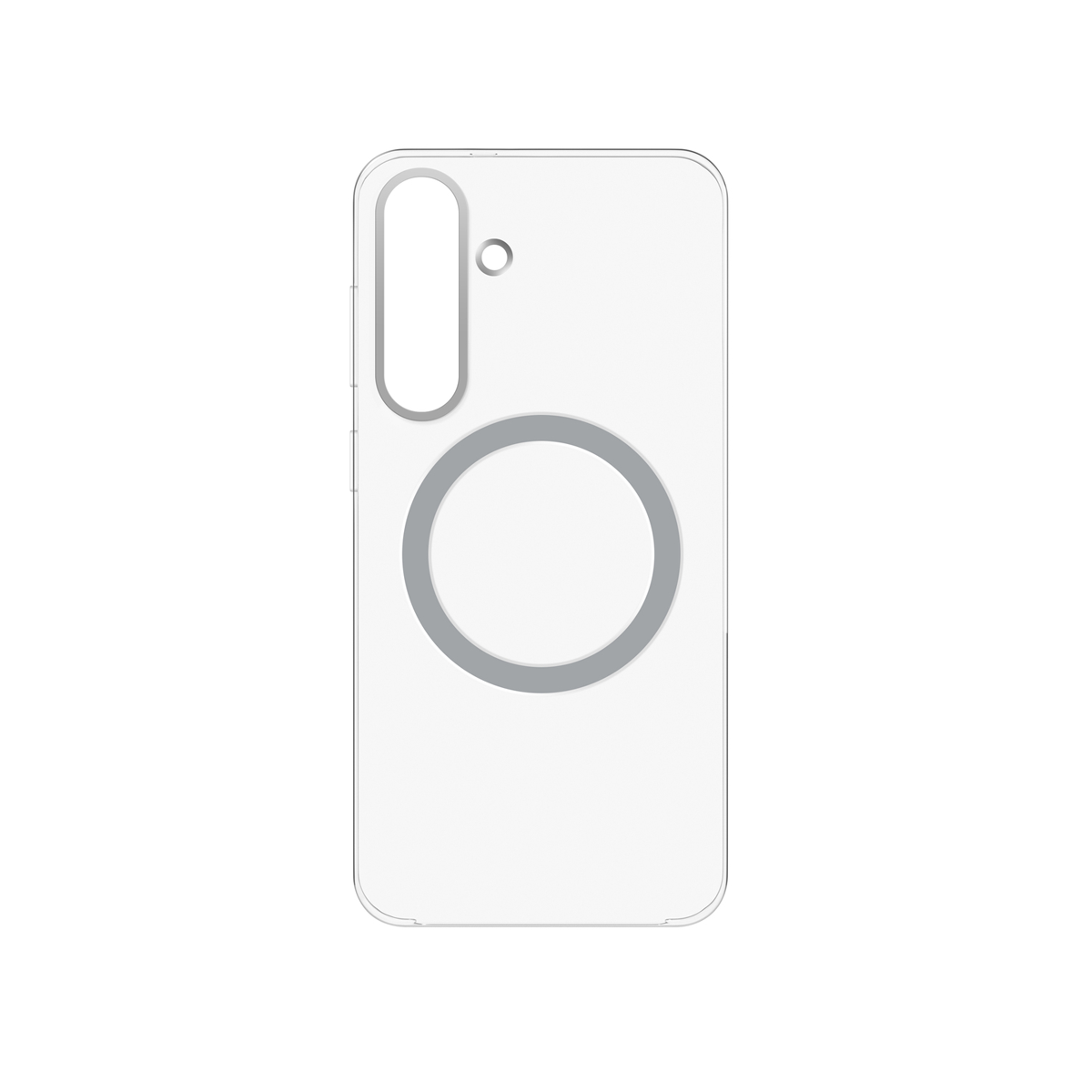 Yuchuan Clear Magnet Case Qi2 für Galaxy S25 FE, Transparent