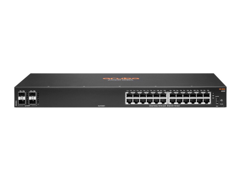 HPE Aruba Networking CX6000 28-Port Switch (R8N88A) [24x Gigabit LAN, 4x SFP]