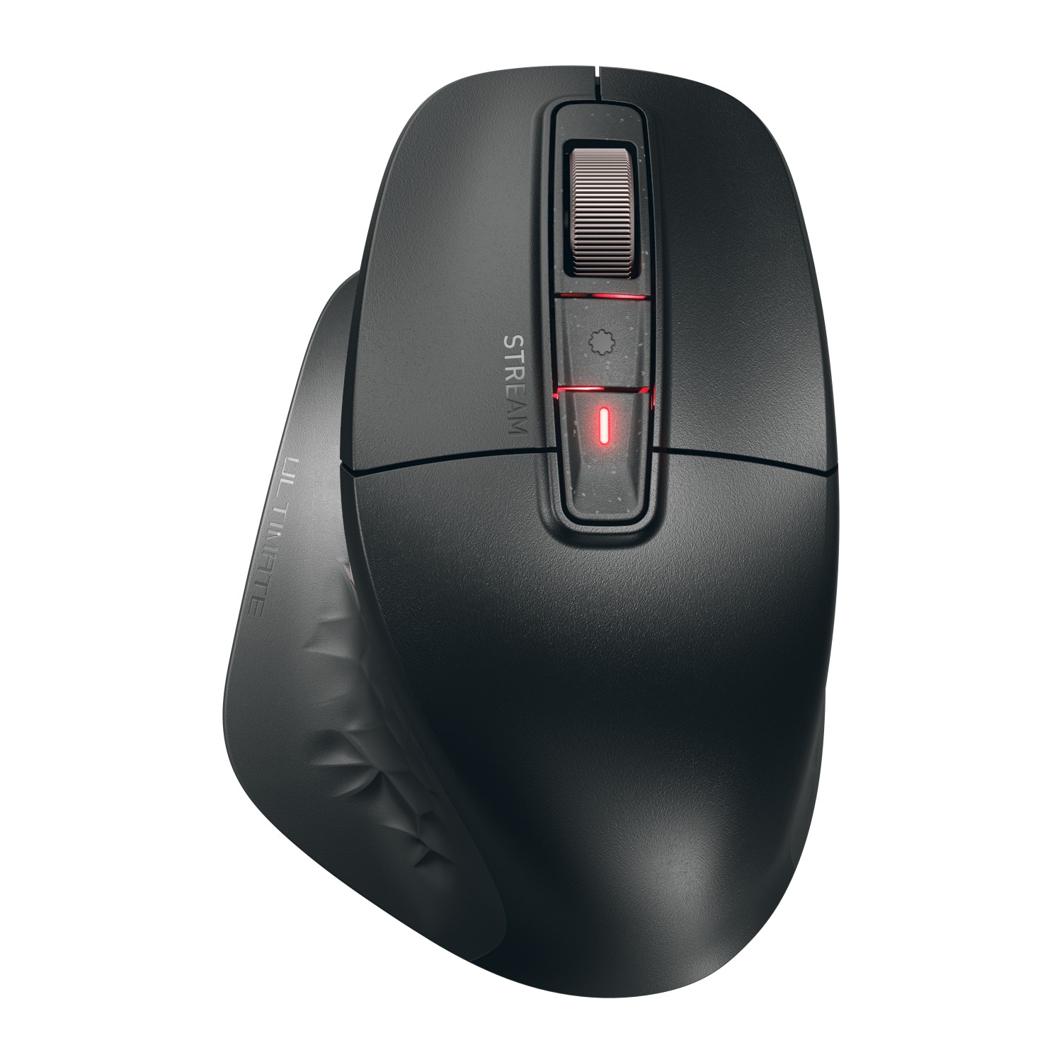 Cherry Stream Mouse Ultimate, Kabellose Mouse 2x Bluetooth®-5.2-Kanäle, 2,4-GHz-Funk und USB, AES-128-Verschlüsselung, Ergonomis
