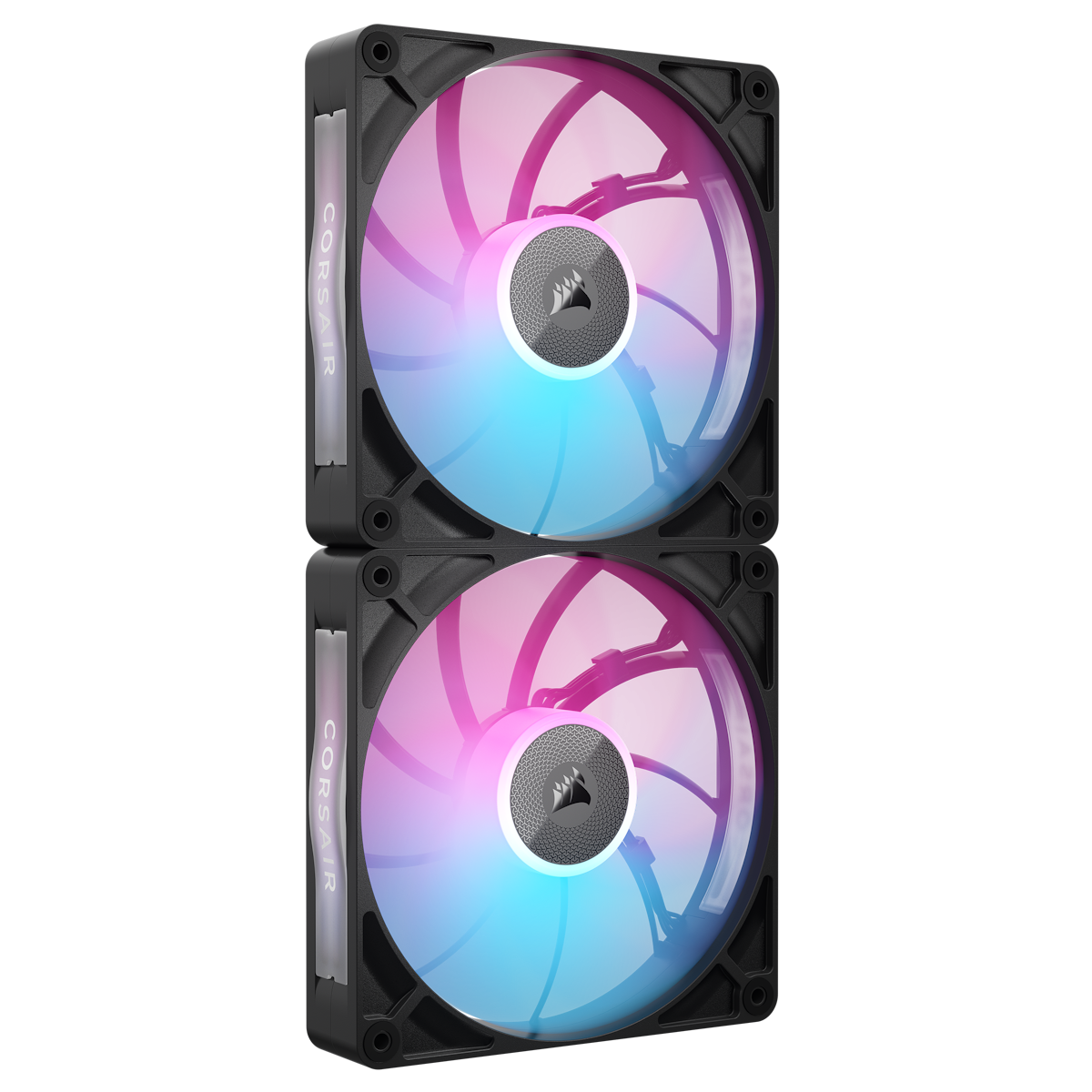 CORSAIR iCUE LINK RX140 MAX RGB schwarz 2er-Pack | Gehäuselüfter