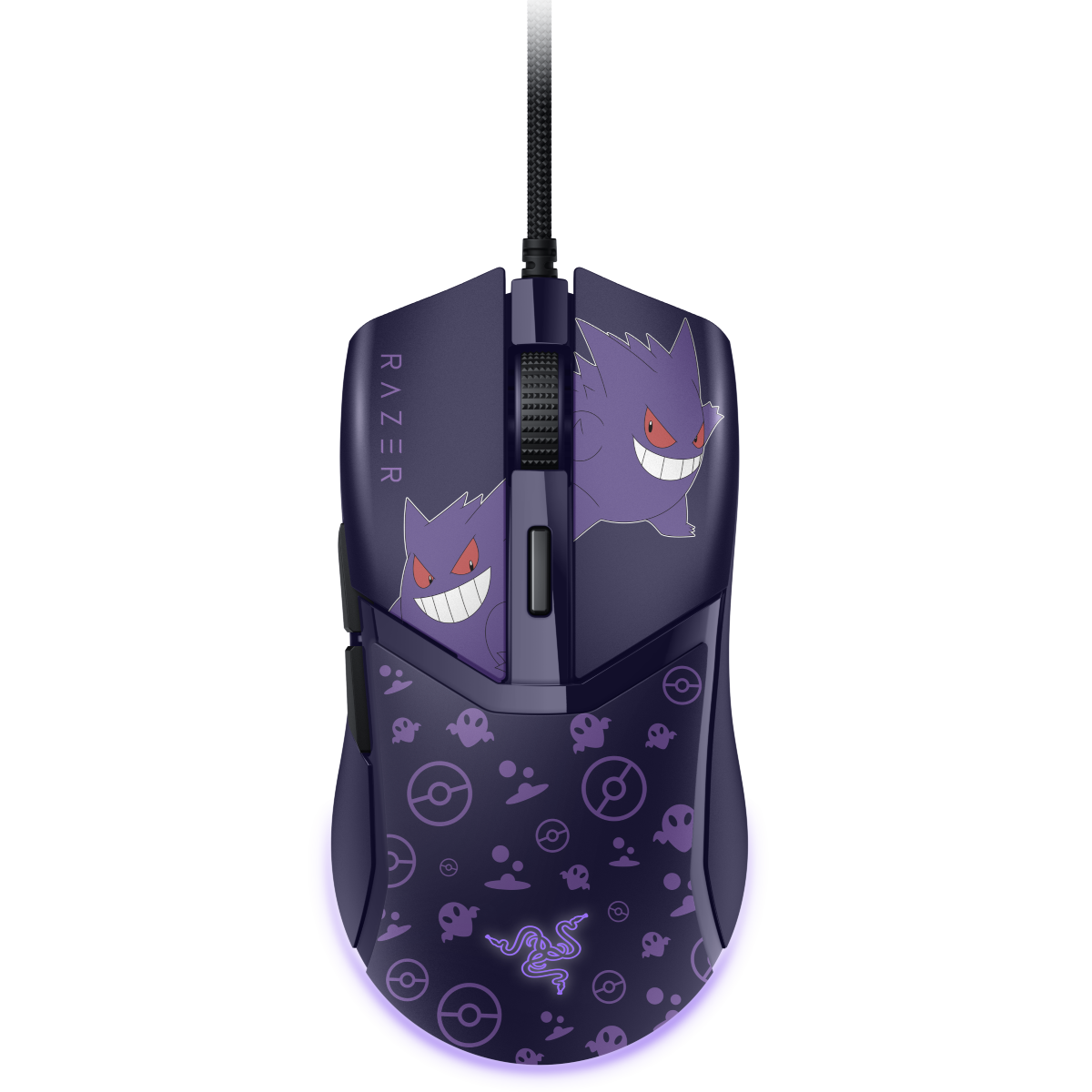 Razer Cobra Pokémon Gengar Edition Leichte kabelgebundene Gaming-Maus mit Razer™ Chroma RGB