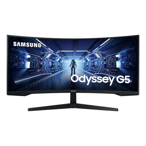 Samsung Odyssey G5 C34G55TWWP Gaming Monitor - 165Hz, WQHD
