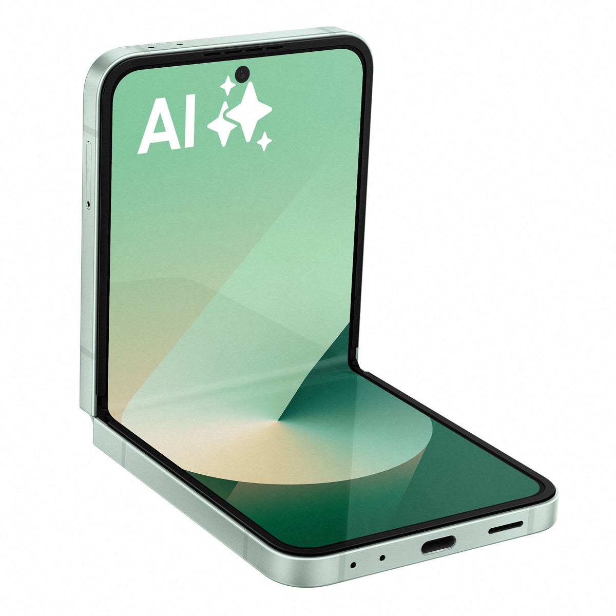 Samsung Galaxy Z Flip6 512GB Mint 17cm (6,7") OLED Display, Android 14, Dual-Kamera, Faltbar