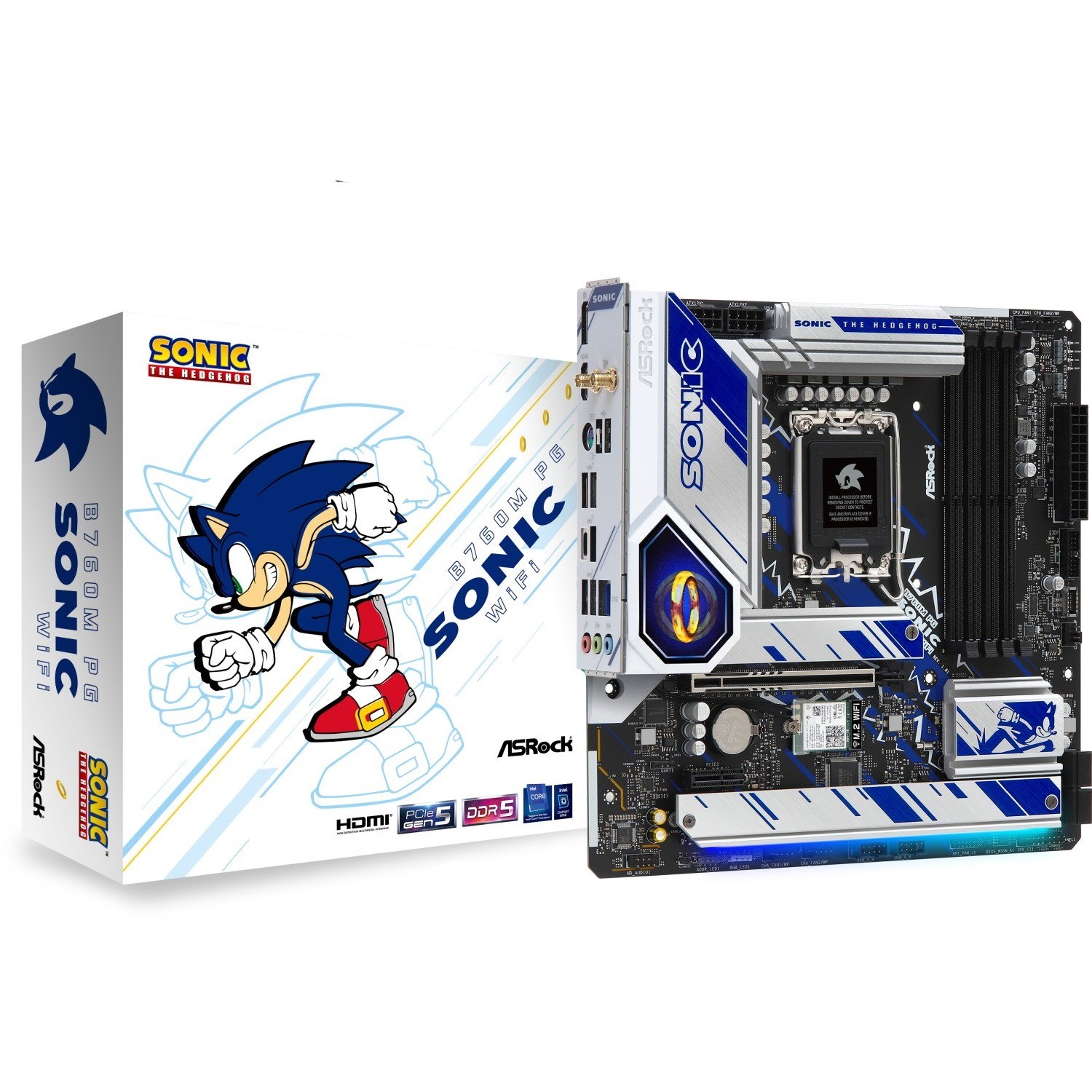 ASRock B760M PG Sonic WiFi Mainboard