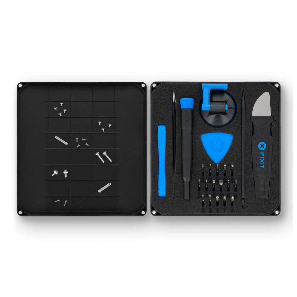 iFixit Essential Electronics Toolkit Kompakter Werkzeugsatz für alle Elektronikreparaturen 