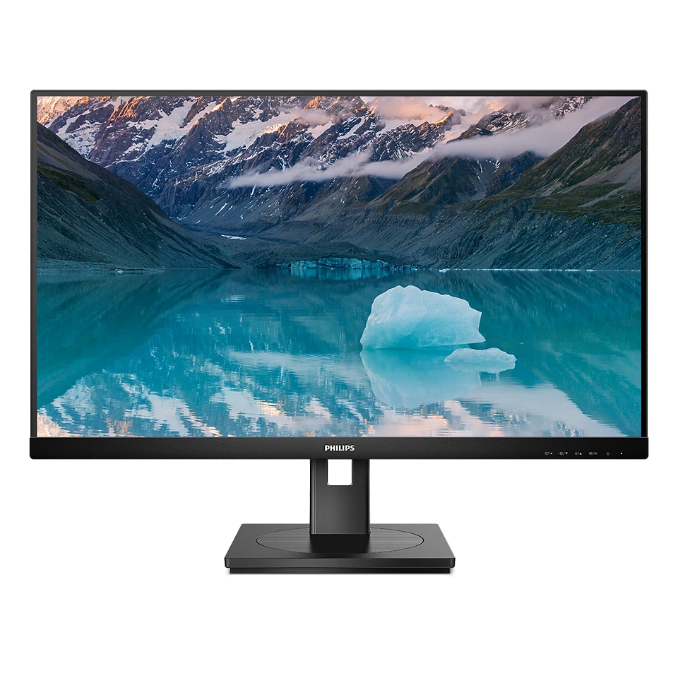 Philips 222S9JML 21.5 Zoll Full HD Monitor, höhenverstellbar, Laustsprecher (1920x1080), 75 Hz, HDMI, DisplayPort) schwarz