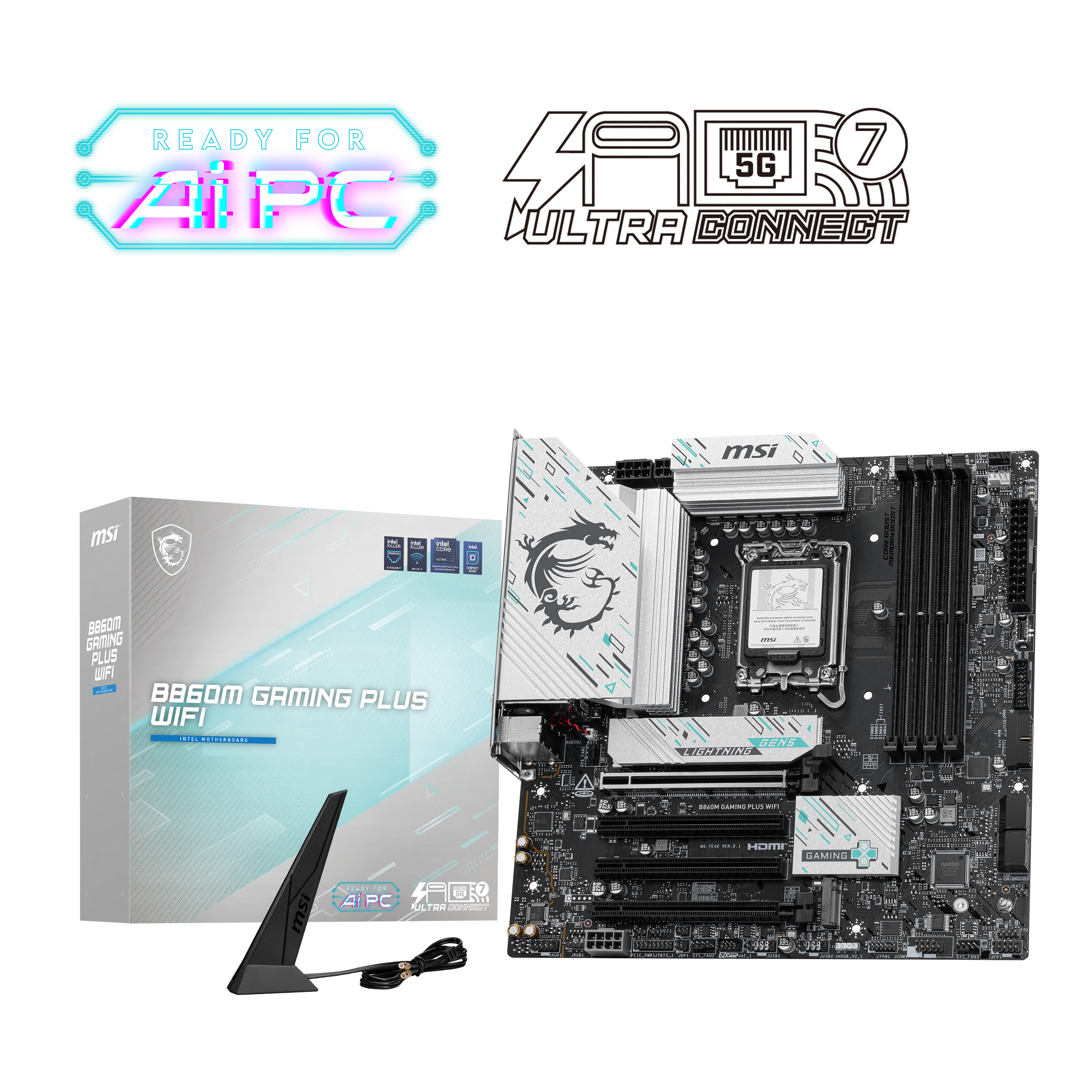 MSI B860M GAMING PLUS WIFI