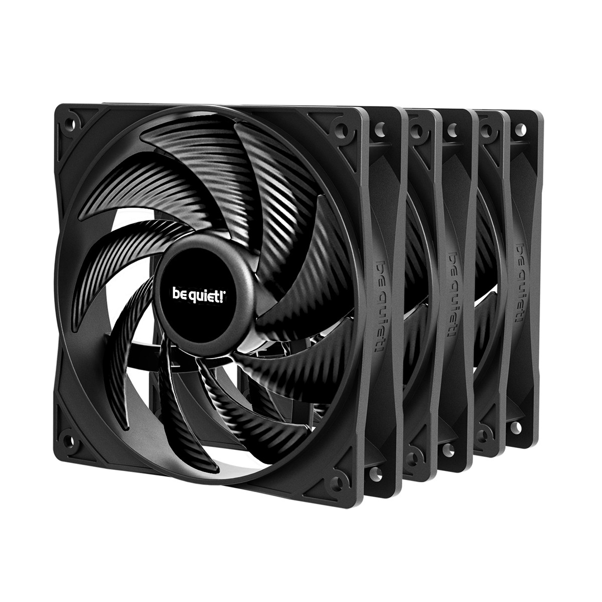 be quiet! PURE WINGS 3 120mm PWM HS 3er-Pack | Gehäuselüfter