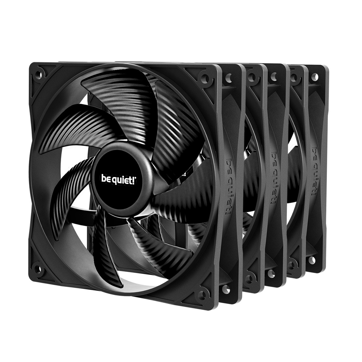 be quiet! PURE WINGS 3 120mm PWM 3er-Pack | Gehäuselüfter