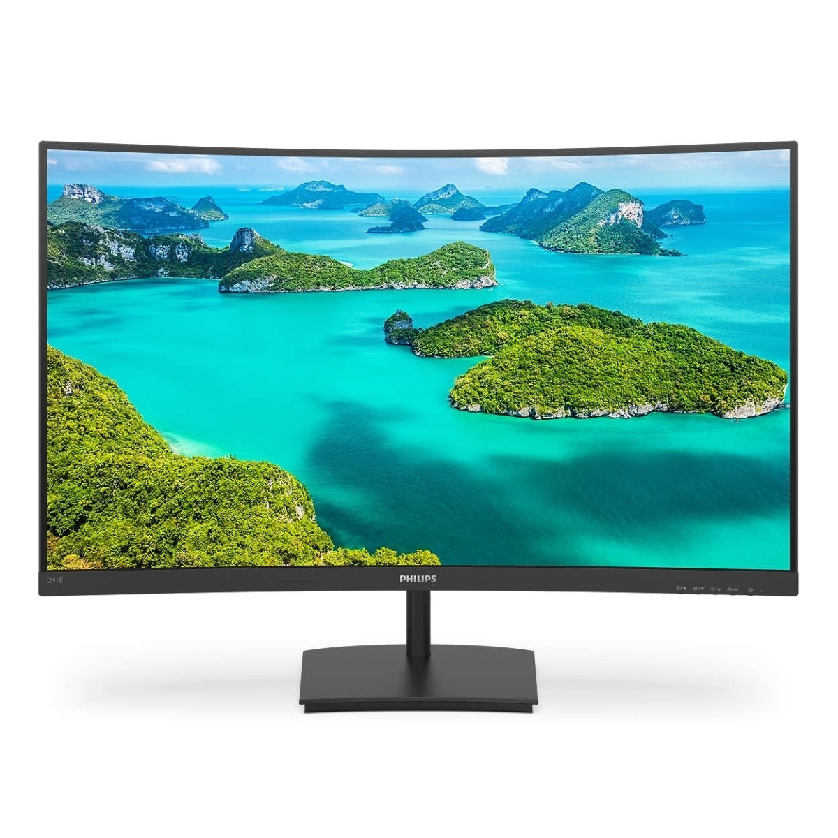 Philips 241E1SC Curved Monitor - VA-Panel, AMD FreeSync