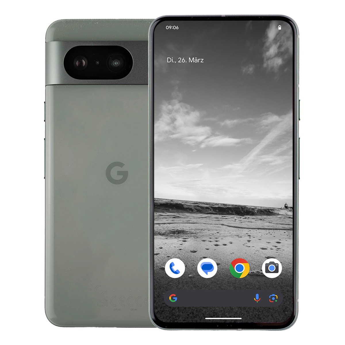 Google Pixel 8 128GB Hazel 15,7cm (6,2") OLED Display, Android 14, 50MP Dual-Kamera