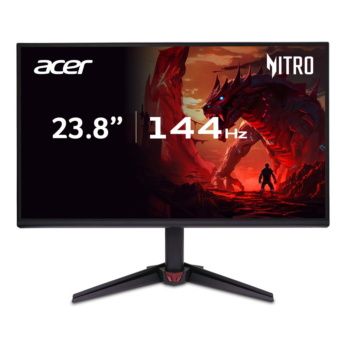 Acer Nitro VG0 (VG240YP6bip) 23,8" Full-HD Gaming Monitor 60,5 cm (23,8 Zoll), IPS, 144Hz, 99% sRGB, 1x HDMI (1.4), 1x (DP 1.2)