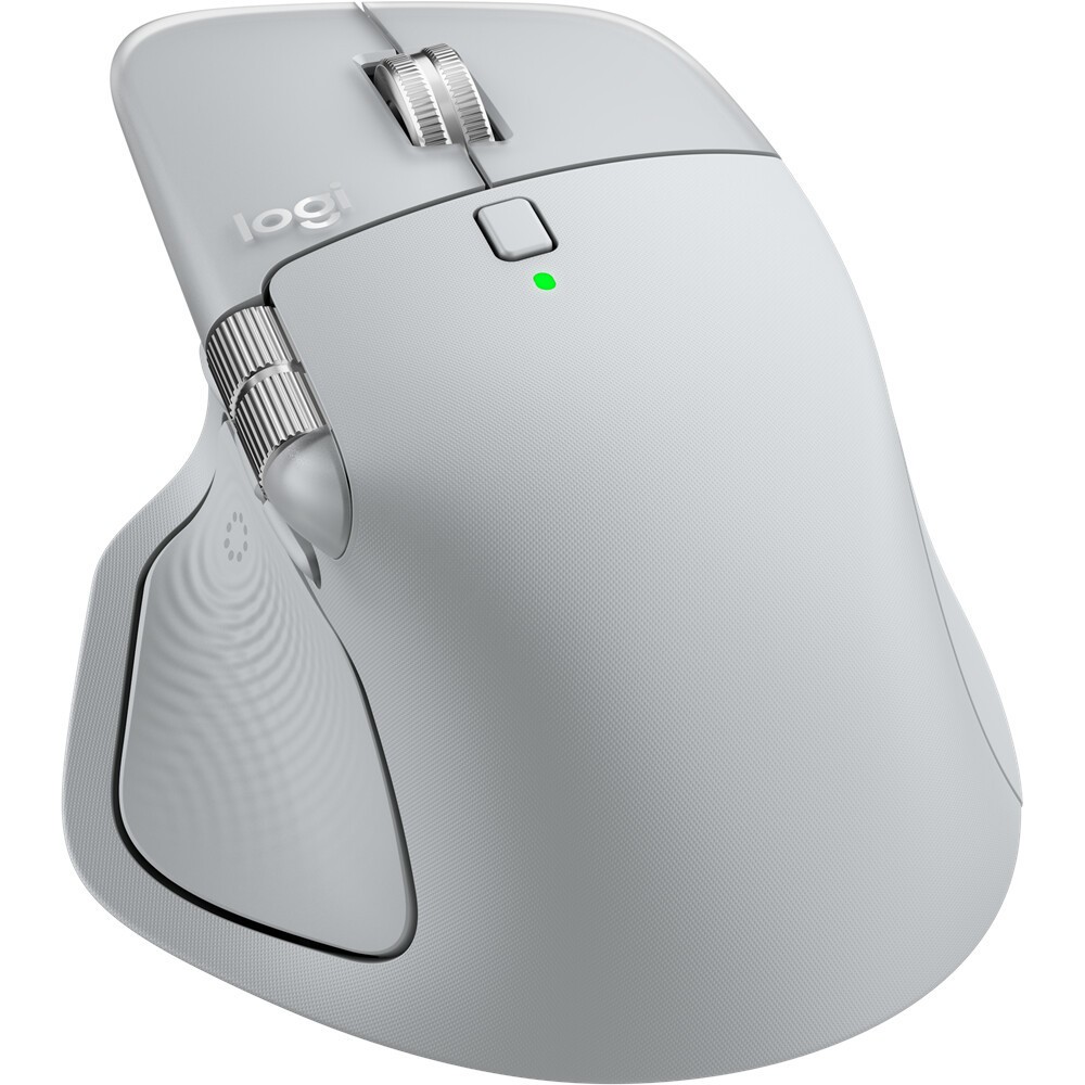 Logitech MX Master 4 kabellose Maus, Hellgrau