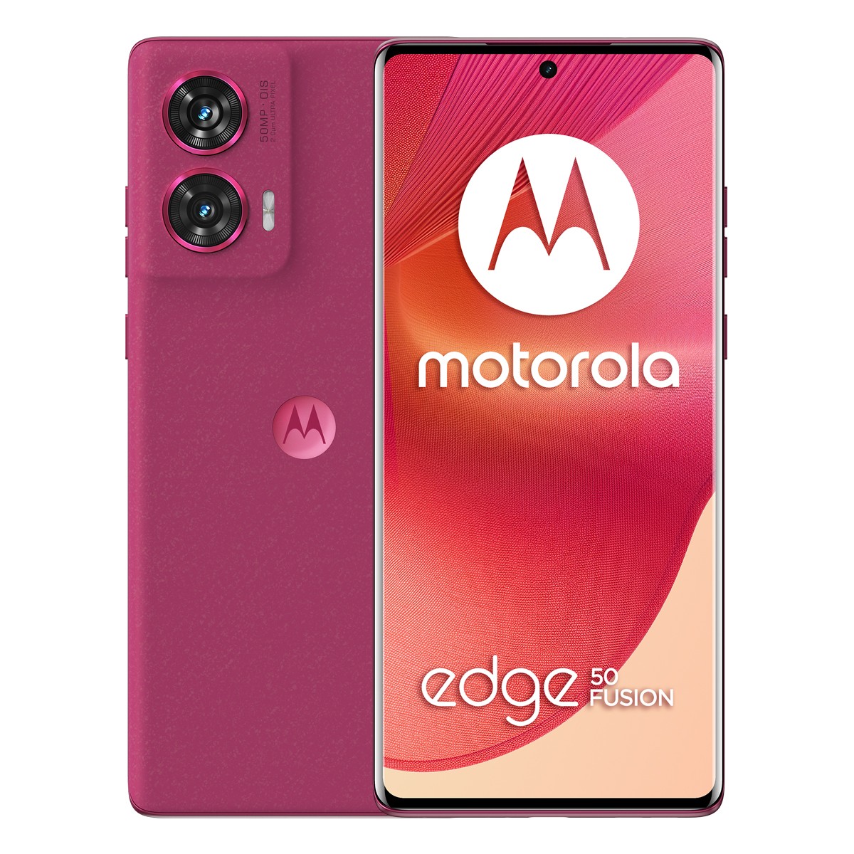 Motorola Edge 50 Fusion 256GB Hot Pink EU 17,02cm (6,7") OLED Display, Android 14, 50MP Dual-Kamera