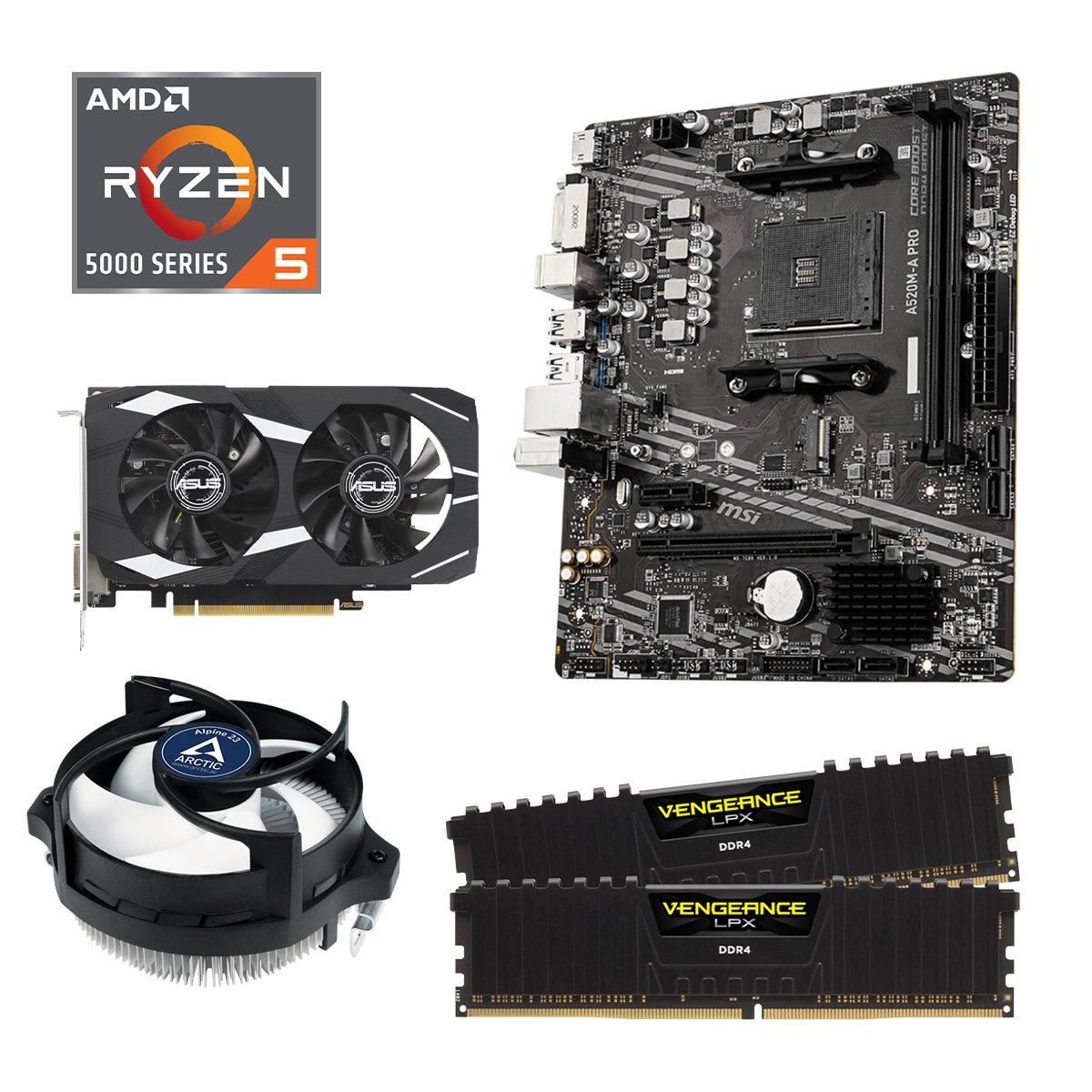 PC Aufrüstkit Entry Gaming AN32