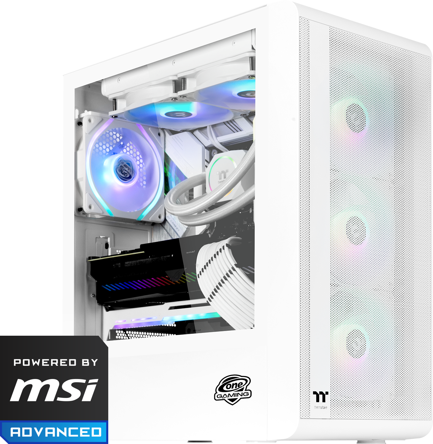 Gaming PC White Edition AN050