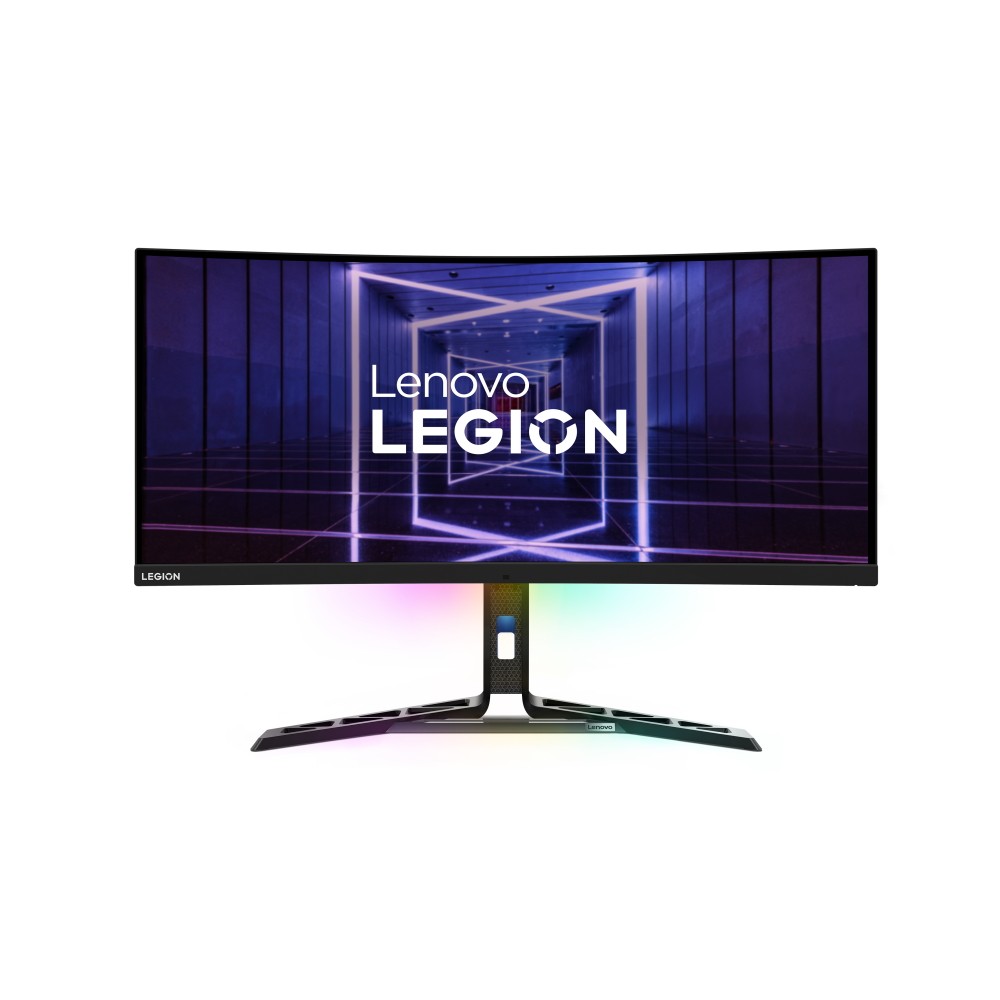 Lenovo Legion Y34wz-30 Gaming Monitor - UWQHD, Mini-LED, 1ms 165Hz (OC 180), RJ-45 2.5Gb LAN, USB-C PD 15W, NVIDIA G-Sync Compat