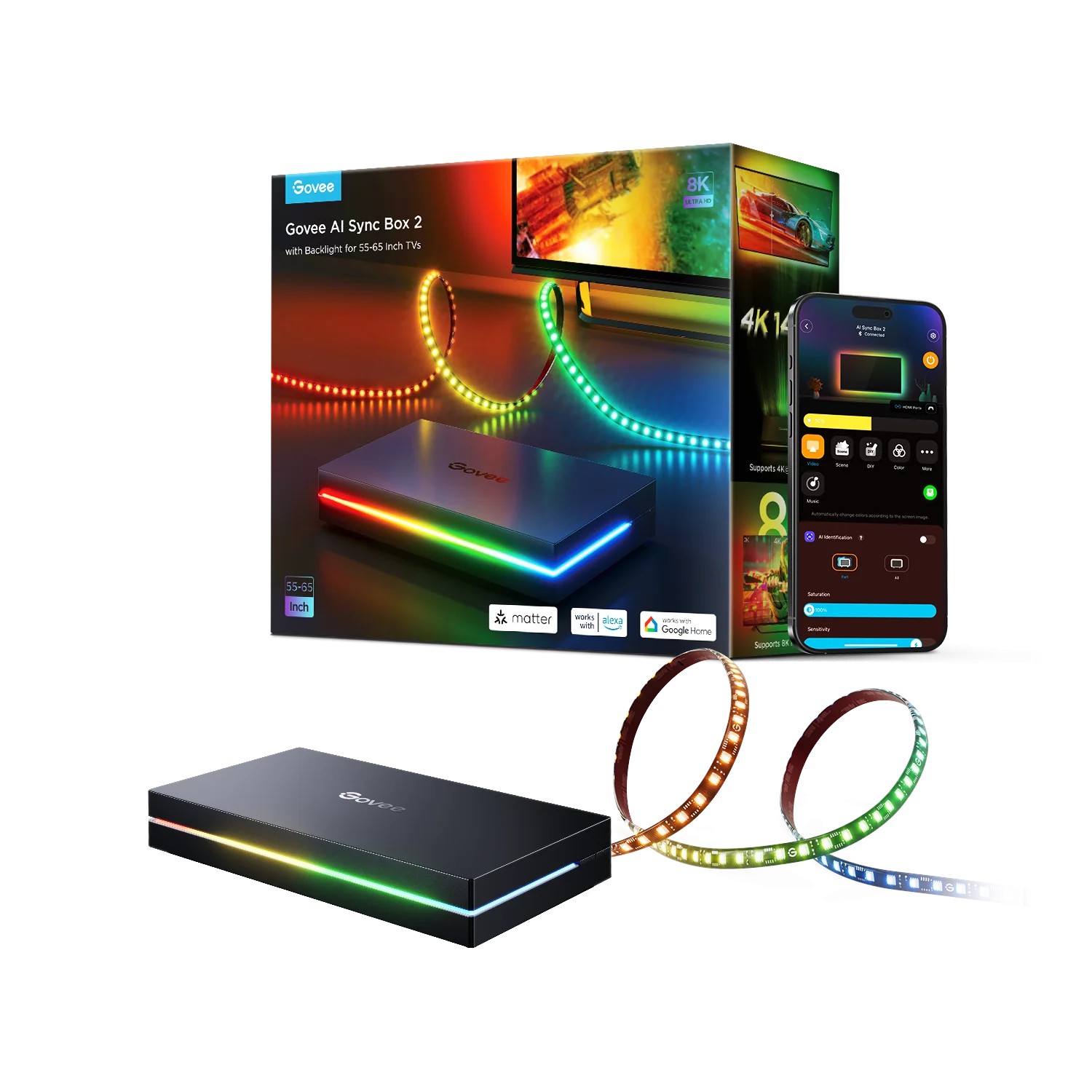 Govee AI Sync Box Kit 55-65