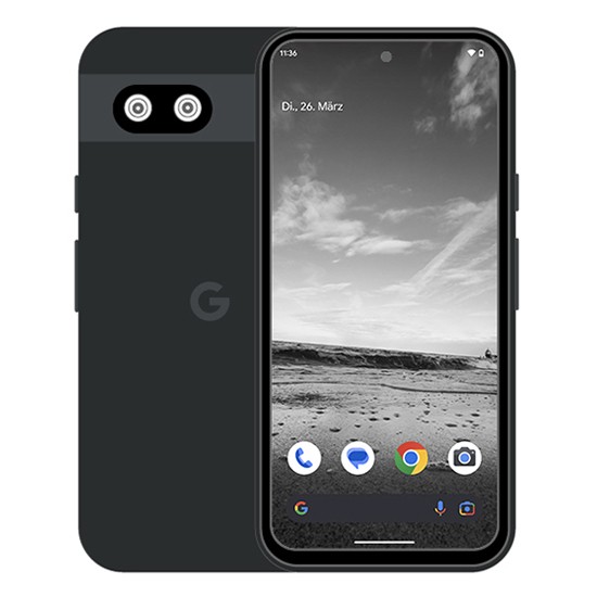 Google Pixel 8a 256GB Obsidian 15,5cm (6,1") OLED Display, Android 14, 64MP Dual-Kamera