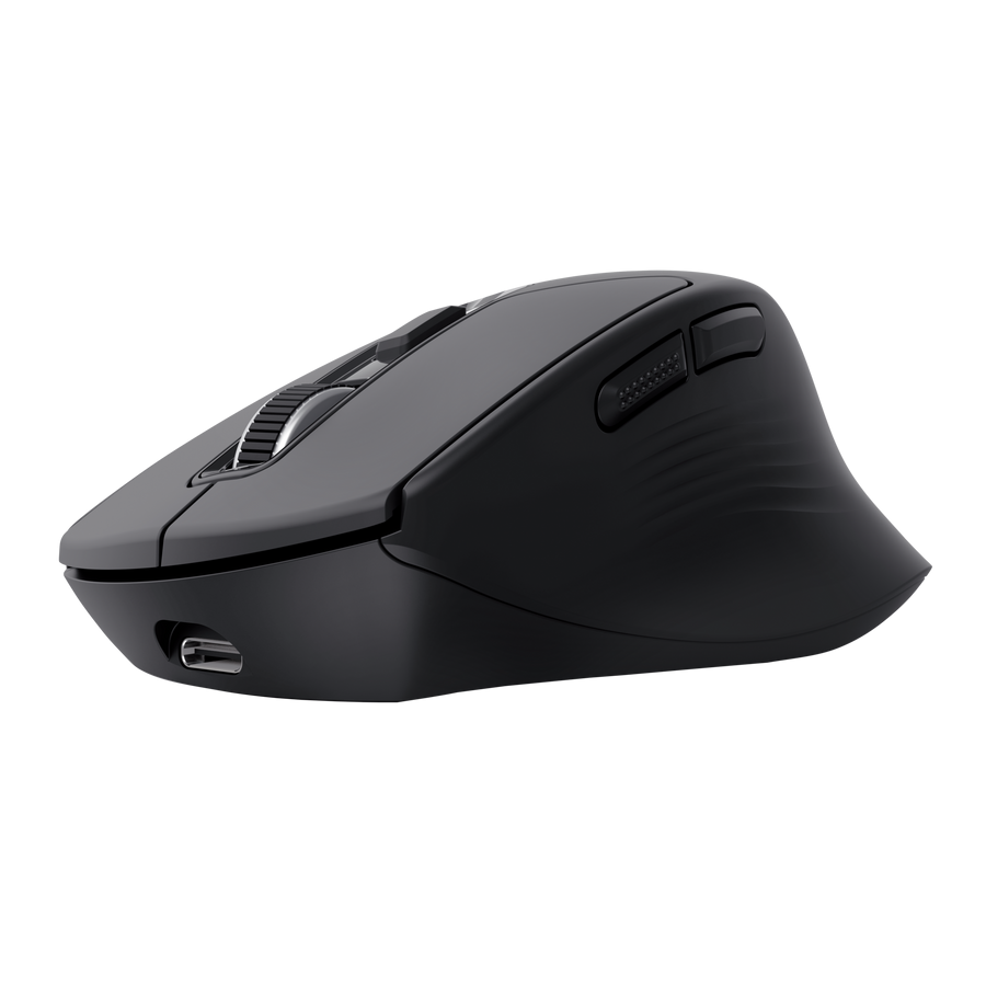 Trust Niven Comfort Multidevice Wireless Mouse - Black