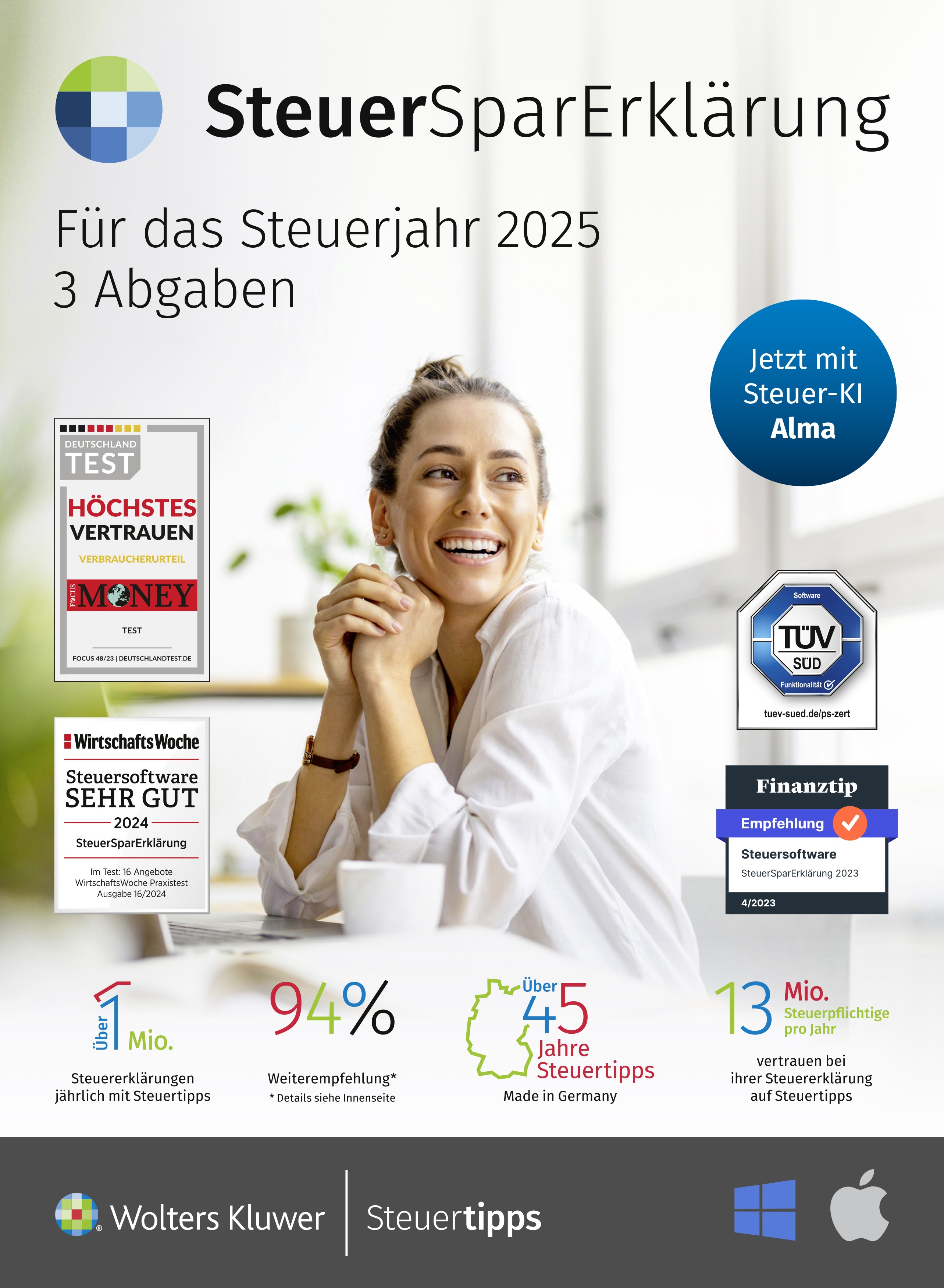 Steuertipps SteuerSparErklärung 2026 Steuerjahr 2025