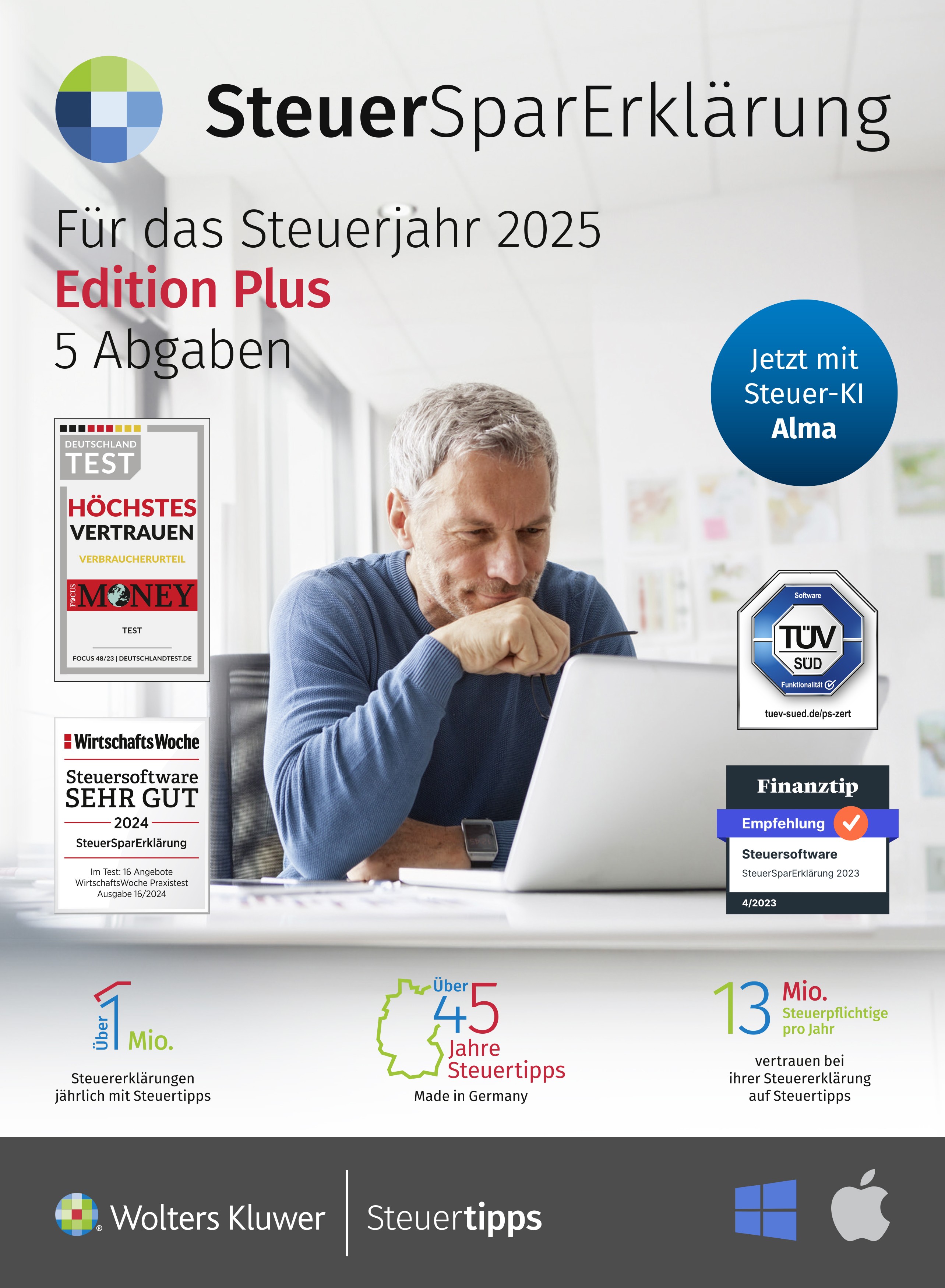 Steuertipps SteuerSparErklärung plus 2026 Steuerjahr 2025