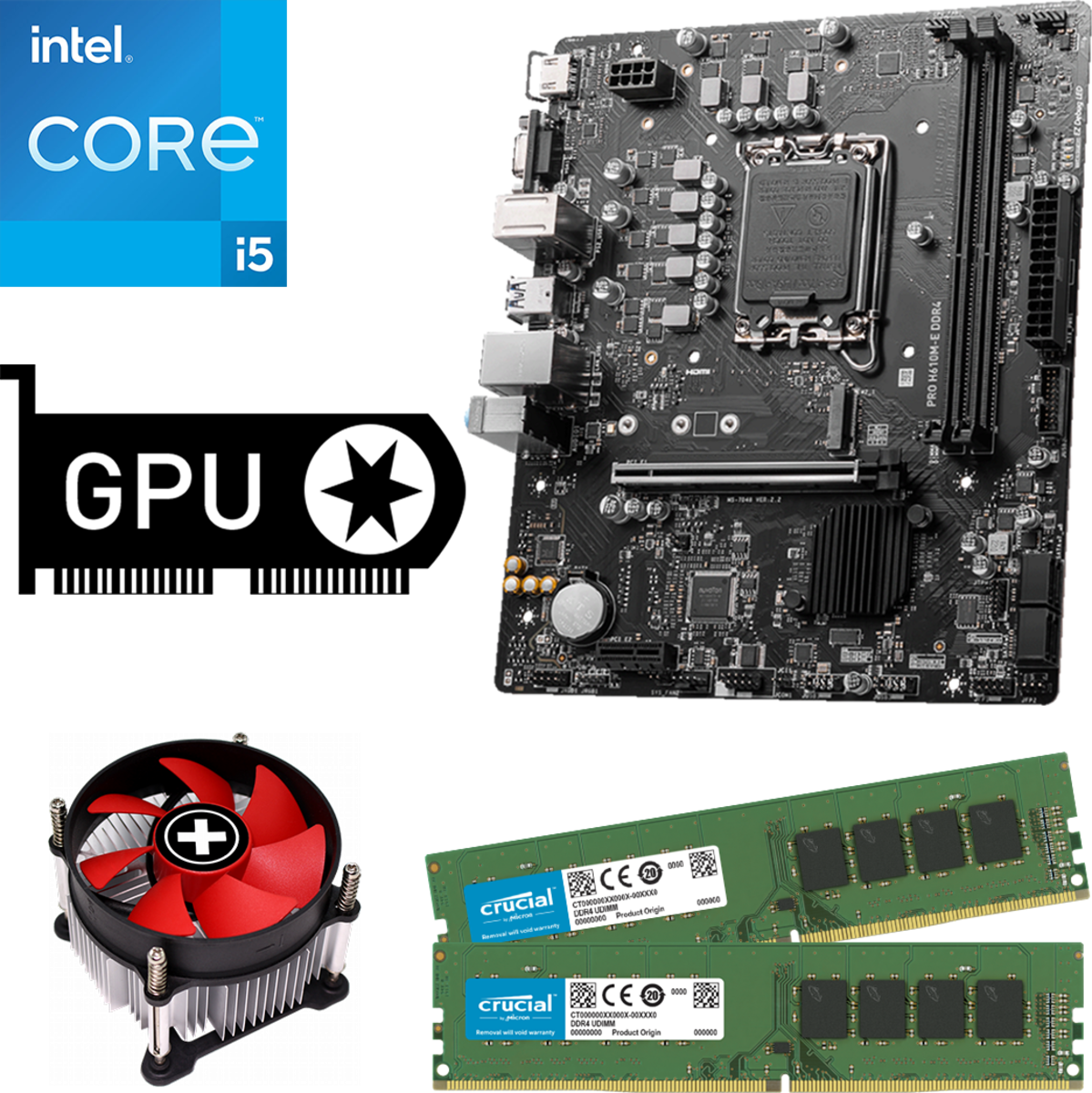 PC Aufrüstkit Entry Gaming IN41