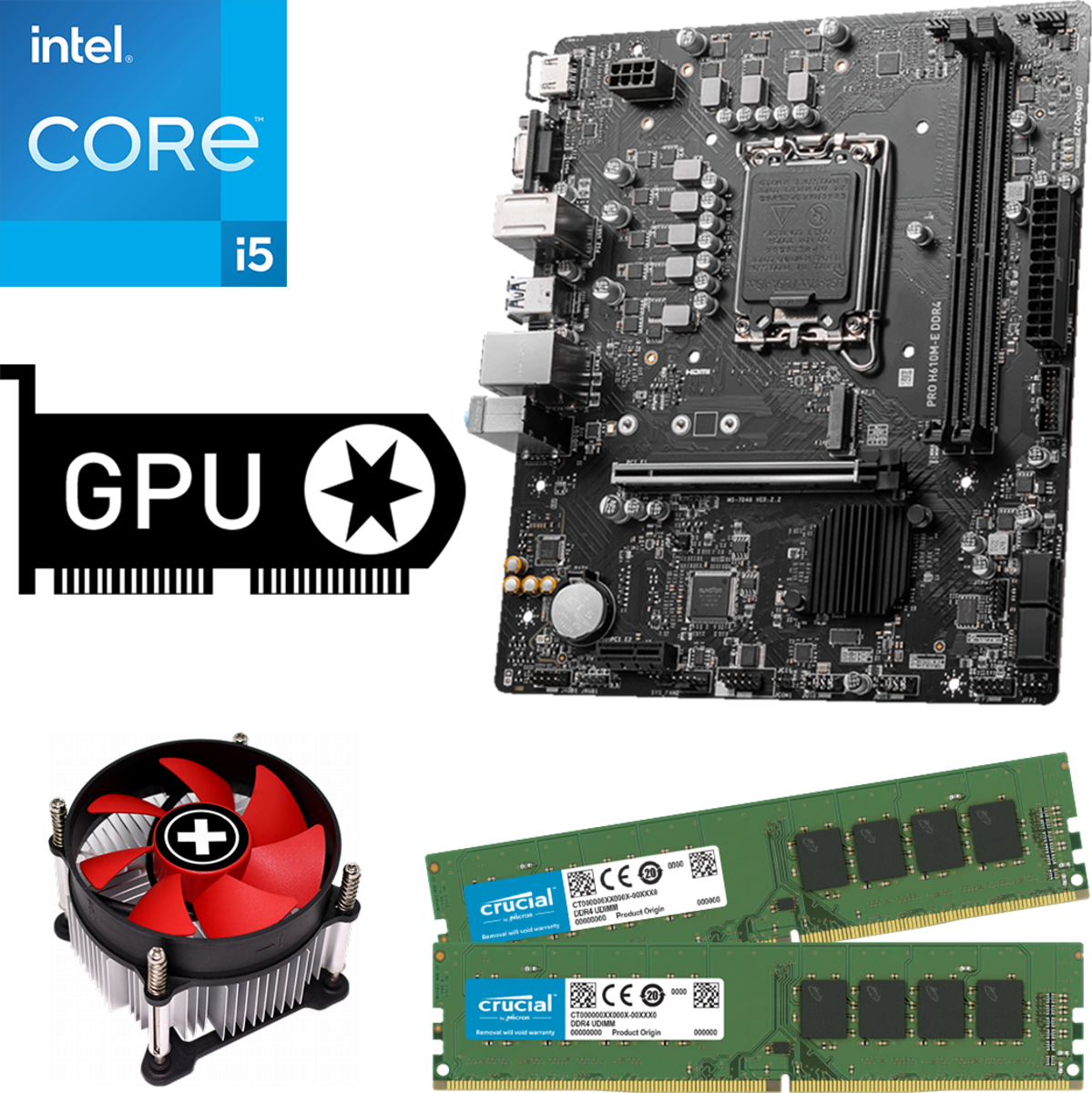 PC Aufrüstkit Entry Gaming IN42