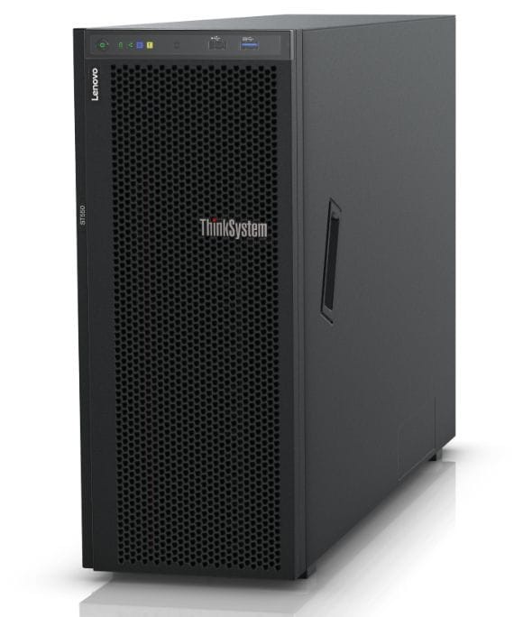 Lenovo ThinkSystem ST550 7X10 - Server - Tower - 4U - zweiweg - 1 x Xeon Silver 4210R / 2.4 GHz - RAM 32 GB - SAS - Hot-Swap 6.4