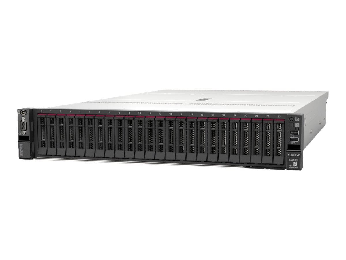 Lenovo ThinkSystem SR650 V2 7Z73 - Server - Rack-Montage - 2U - zweiweg - 1 x Xeon Silver 4309Y / 2.8 GHz - RAM 32 GB - SAS - Ho