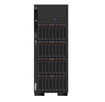 Lenovo ThinkSystem ST650 V3 7D7A - Server - Tower - 4U - zweiweg - 1 x Xeon Silver 4509Y / 2.6 GHz - RAM 32 GB - SAS - Hot-Swap